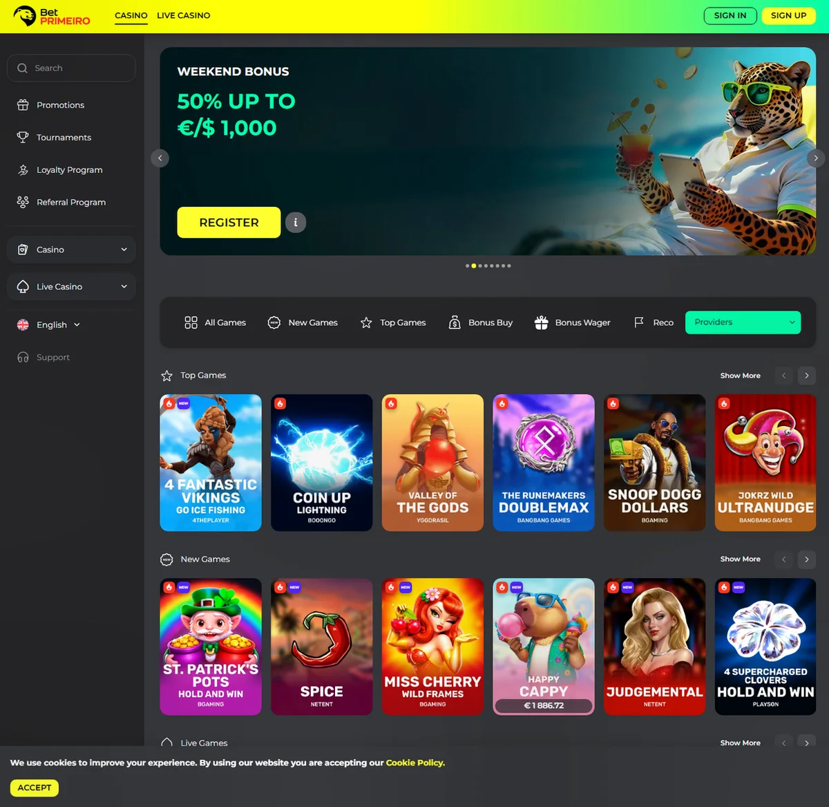 Betprimeiro Casino
